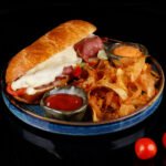 Philly Beef Bacon Steak Sandwich