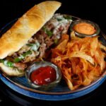 Philly Cheese Beef Steak Sandwich