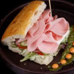 Smoked Turkey Focaccia Sandwich